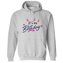 It’s My Birthday Party Unisex Kids & Adult Pullover Hoodie									